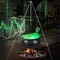 Halloween Decorations Outside - Large Witches Cauldron on Tripod with Big Skeleton & Cauldron Diffuser - Skeleton Halloween Party Decor for Outdoor Yard Home Porch